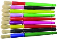 9 Farbkunststoffgriff-Pinsel, buntes Aquarell-Pinsel-Satz Soem verfügbar